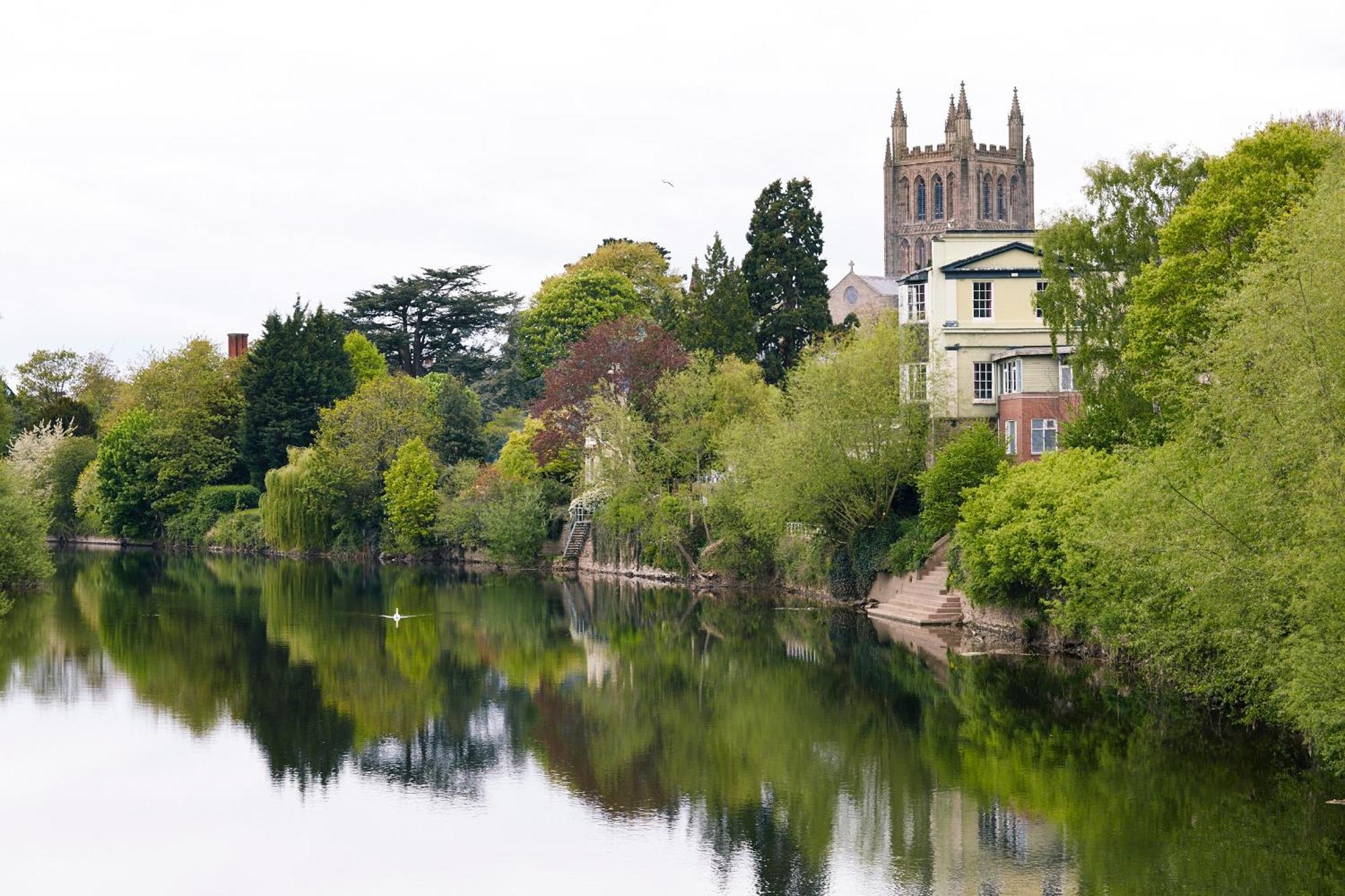Castle House Hotel Hereford Esterno foto